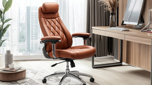 7 Best Brown Leather Ergonomic Office Chair