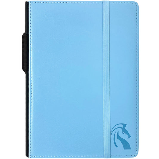 Clarity Blue | Light Baby Blue Journal Notebook | A5 Hardcover Faux Leather