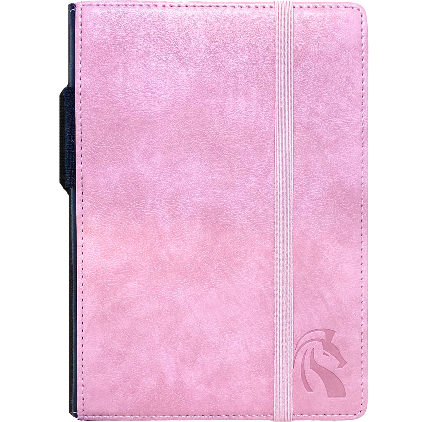 A5 Hardcover Journal Notebook - Pink Faux Leather