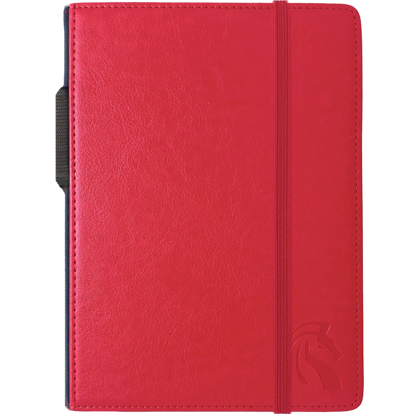 Visionary Red | Red Journal Notebook | A5 Hardcover Faux Leather