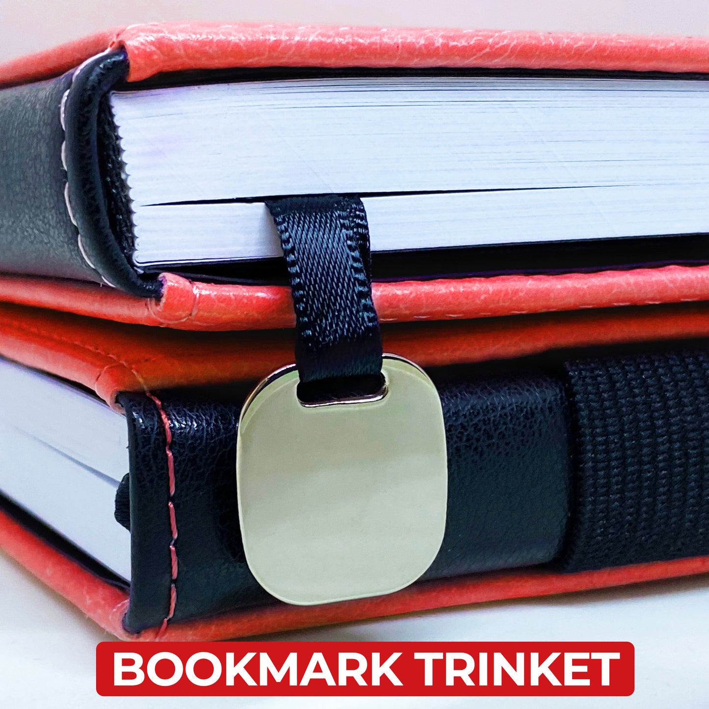 Visionary Red | Red Journal Notebook | A5 Hardcover Faux Leather