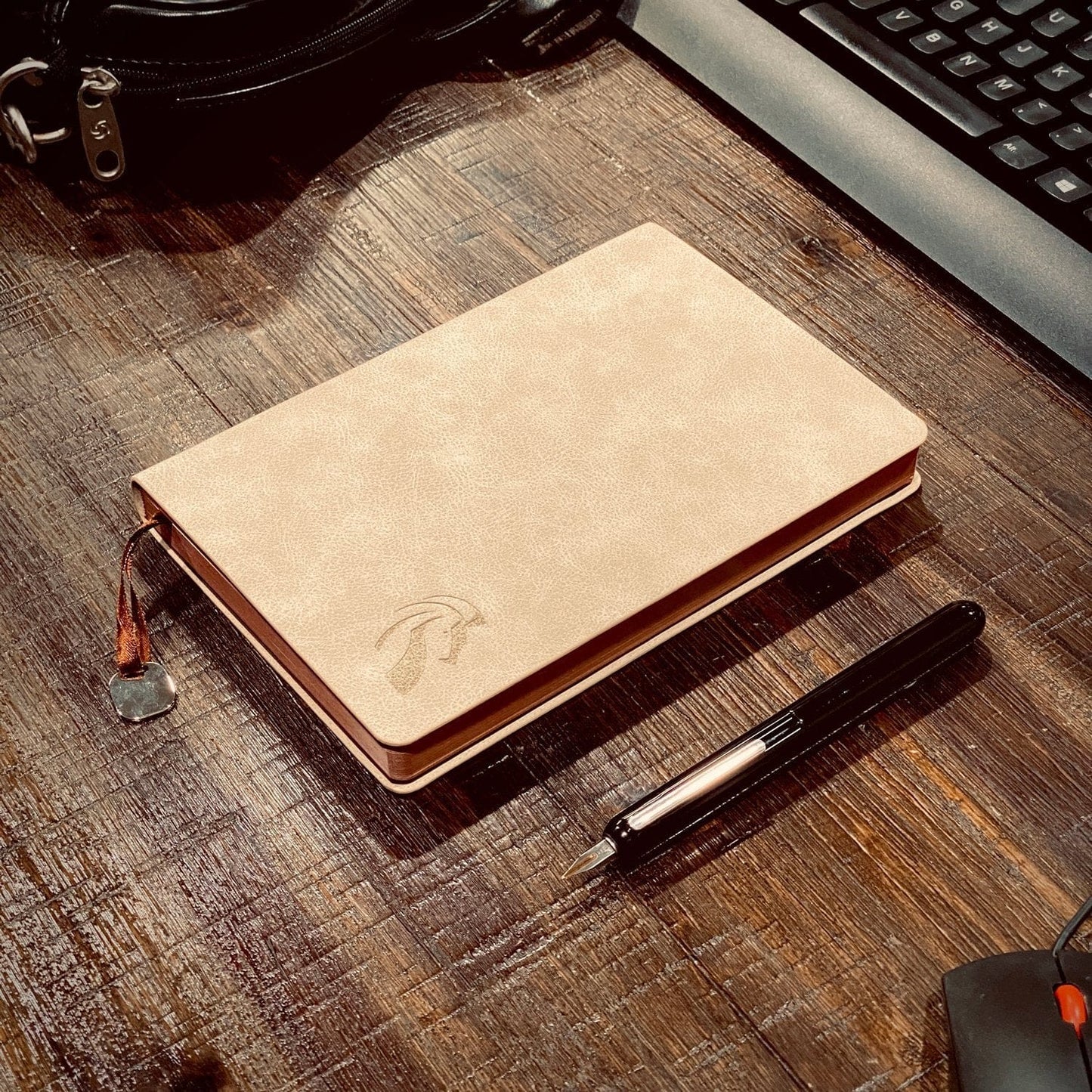 Premium 120 GSM Paper, 211 Numbered Pages LINED Journal | Best Journal For Fountain Pens