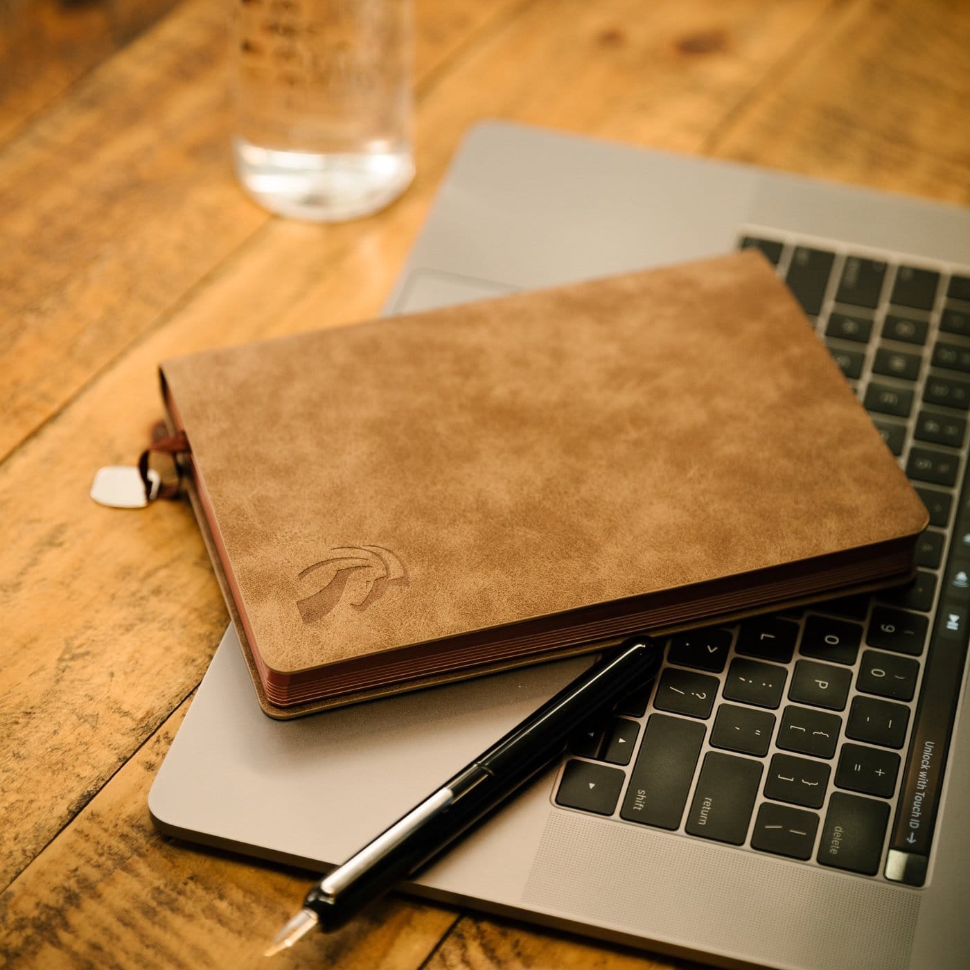 Premium 120 GSM Paper, 211 Numbered Pages LINED Journal | Best Journal For Fountain Pens