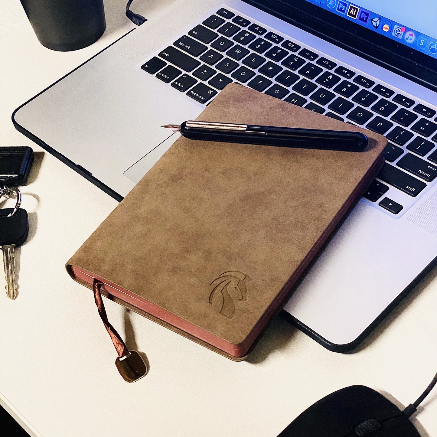 Premium 120 GSM Paper, 211 Numbered Pages LINED Journal | Best Journal For Fountain Pens