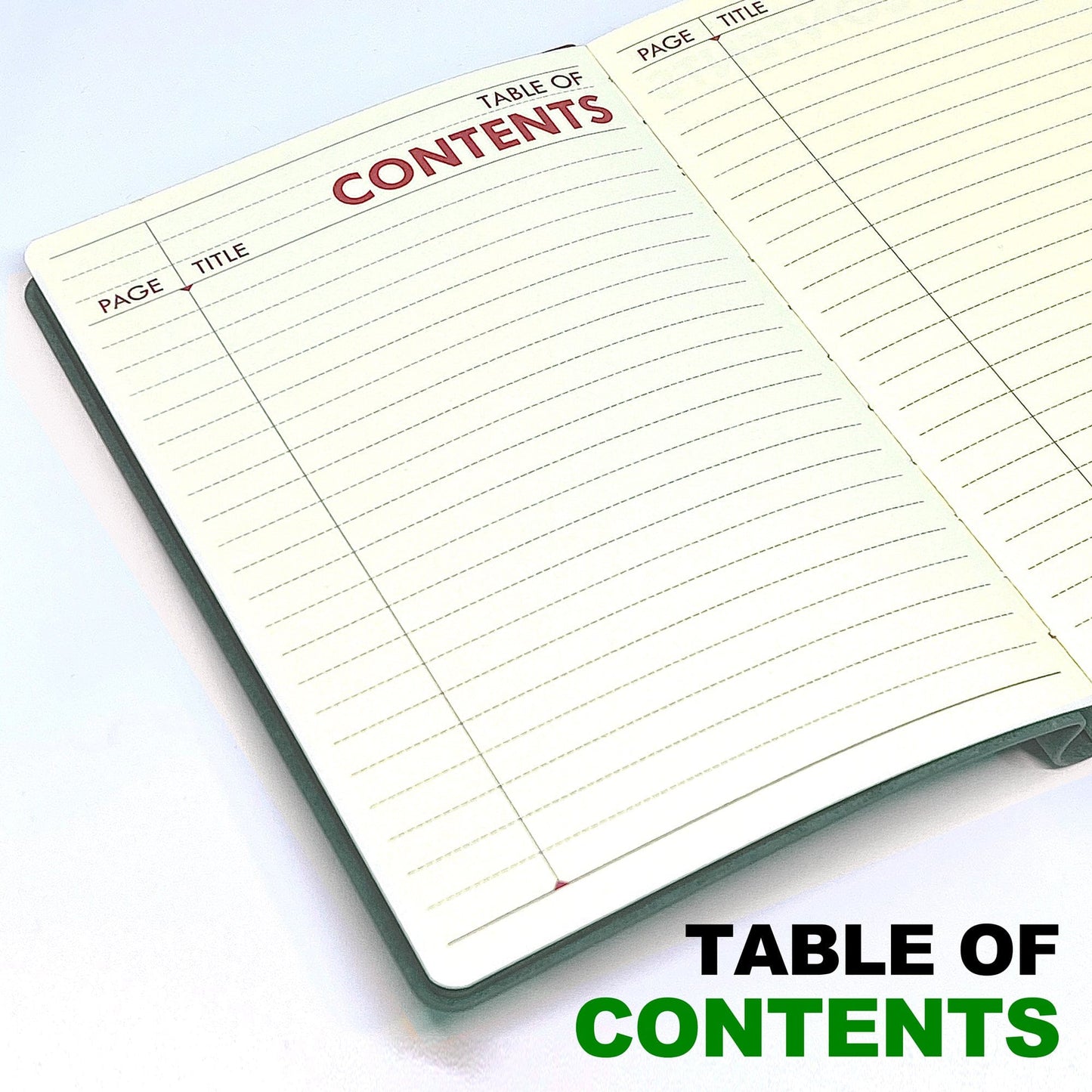 JENNET | Juniper Green - A5 Lined Journal Notebook