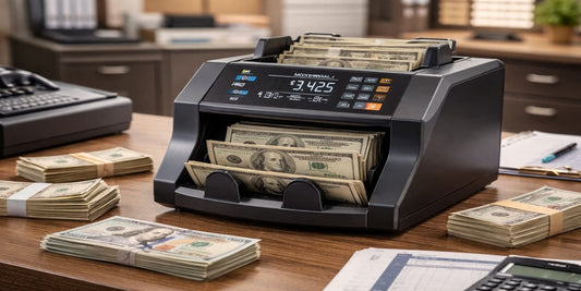 5 Best Money Counter Machine with Counterfeit Detection UV and Magnetic