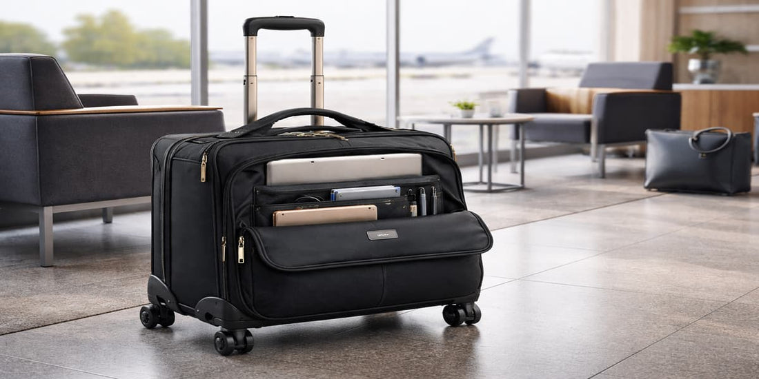 5 Best Rolling Briefcase with Laptop Compartment for Business Travel