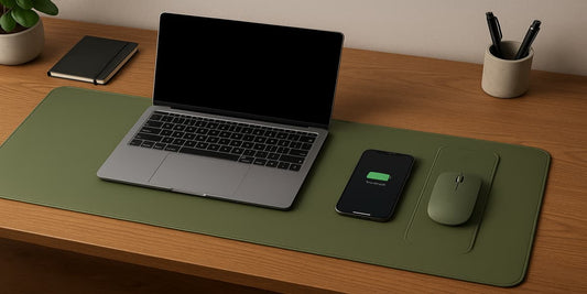 5 Best Wireless Charging Desk Pad with Mouse Pad Combo