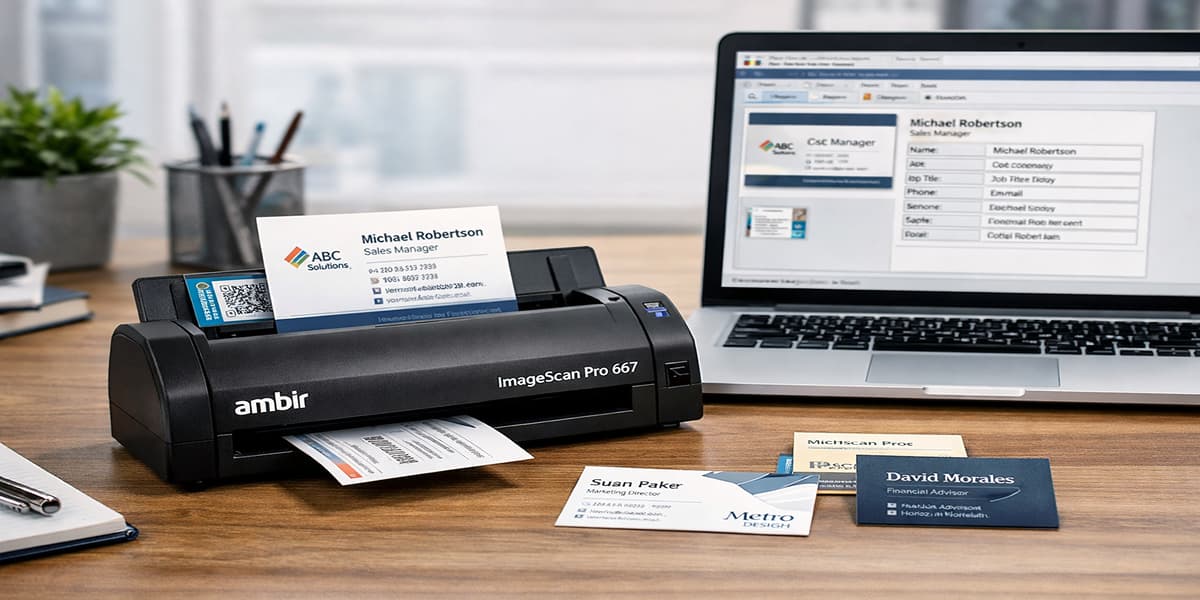Merchant Scanner 6 Best Business Card Scanner with OCR and CRM Integration – LeStallion