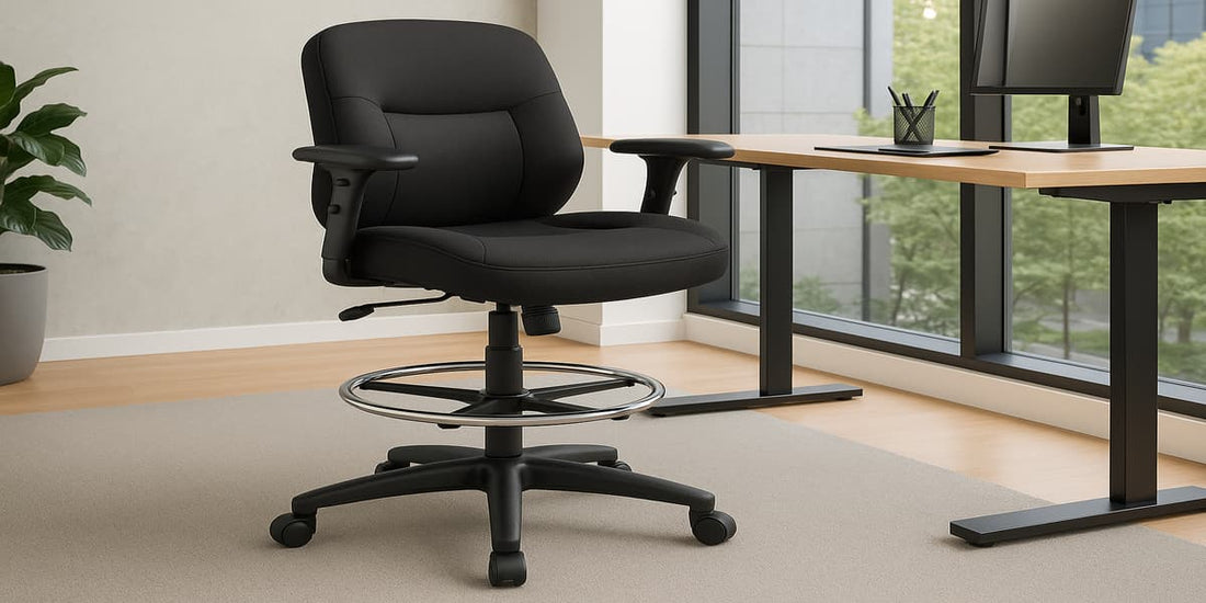 5 Best Drafting Chair for Standing Desk with Footring
