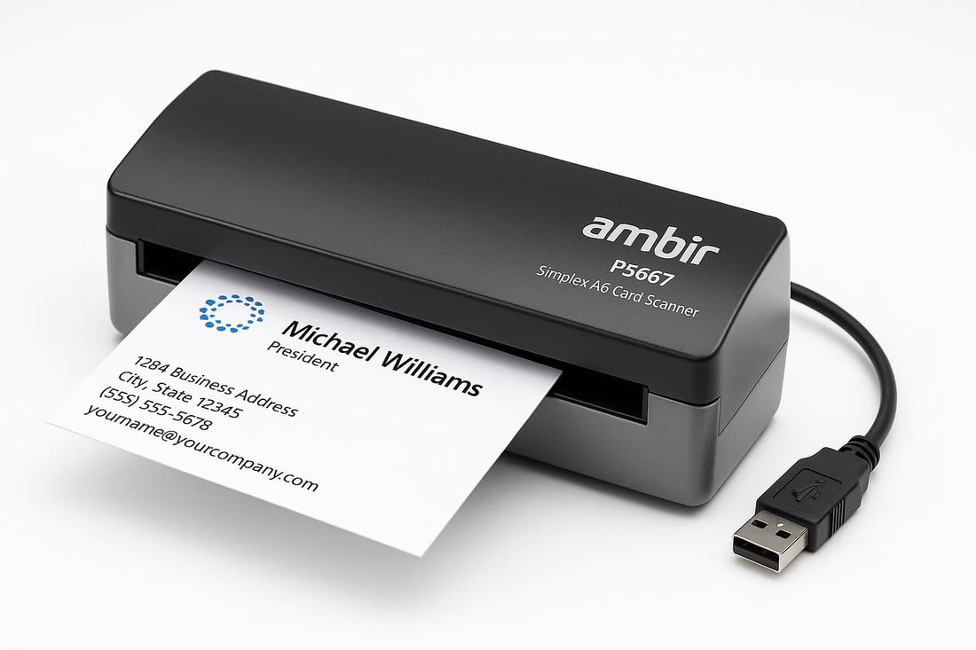 6 Top Business Card Scanners for Digital Contact Management