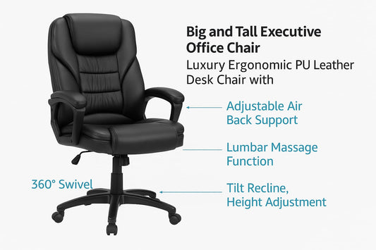 6 best office chairs with heat and massage