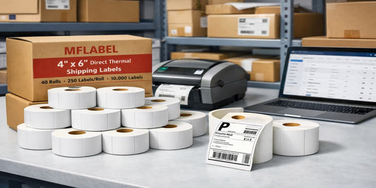 7 Best 4x6 Thermal Labels for Small Business Shipping