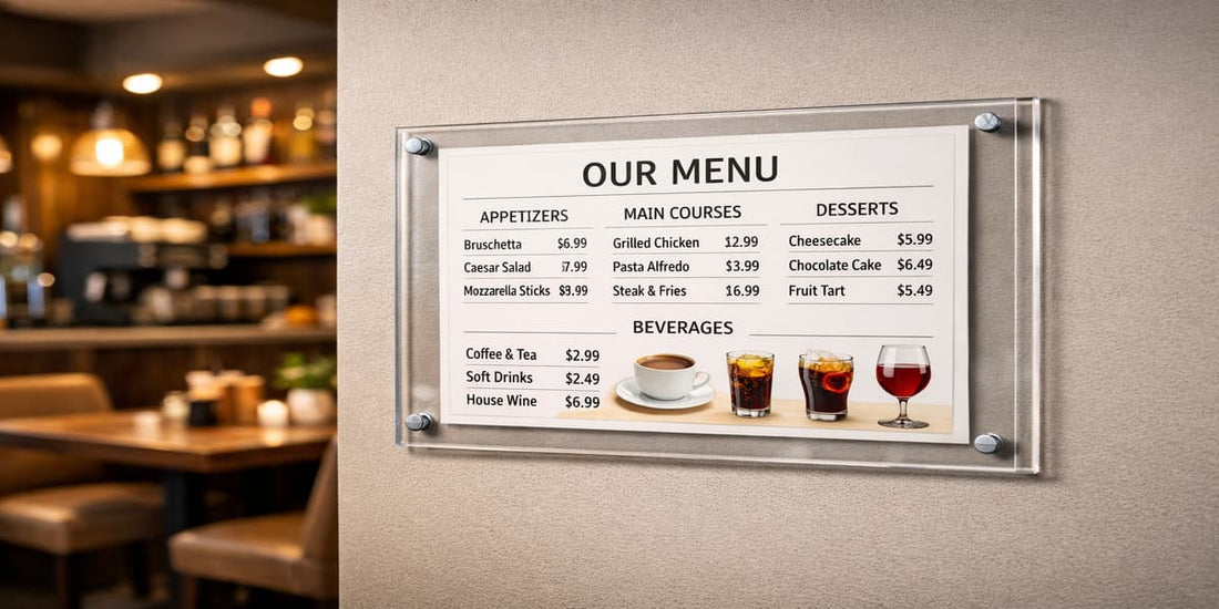 7 Best Acrylic Sign Holders for Reception Desks