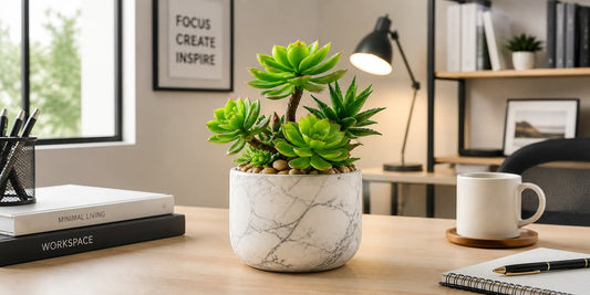7 Best Artificial Succulents for Office Desks