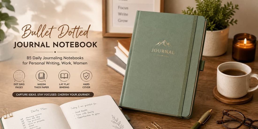 7 Best Bullet Journal Notebooks with Dot Grid Pages