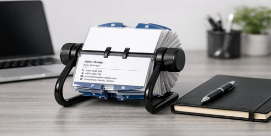 7 Best Business Card Organizer Books with Sleeves
