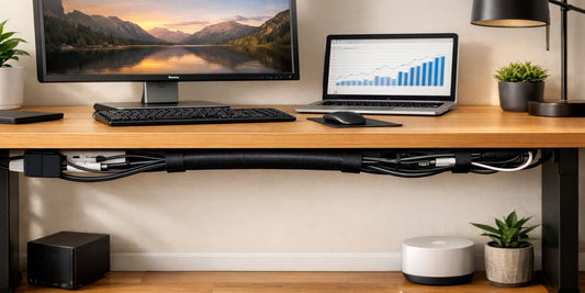 7 Best Cable Sleeves for Standing Desk Legs and Power Cords
