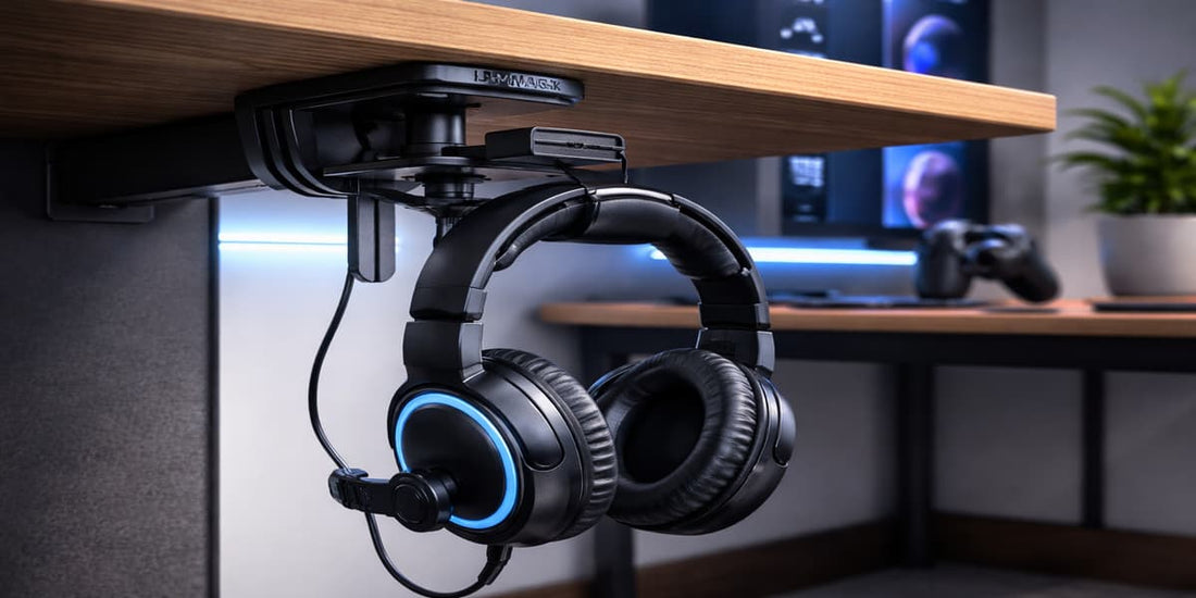7 Best Desk Clamp Headphone Holder with Cable Management Clips