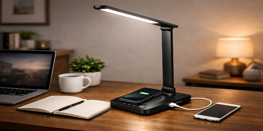 7 Best Desk Lamps with Wireless Phone Charging Base