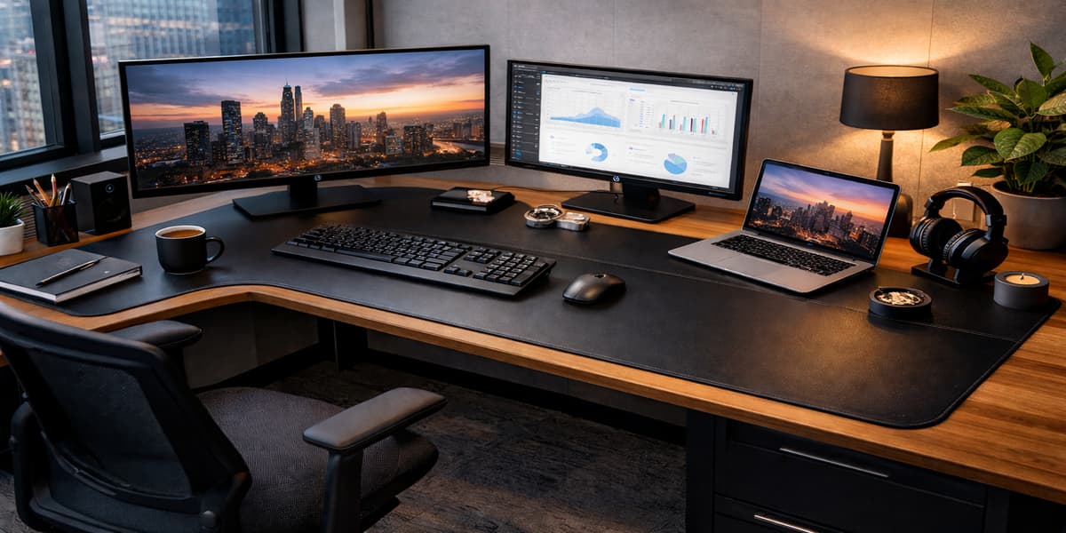 7 Best Desk Mat Extended for Dual Monitor Setup Extra Large – LeStallion
