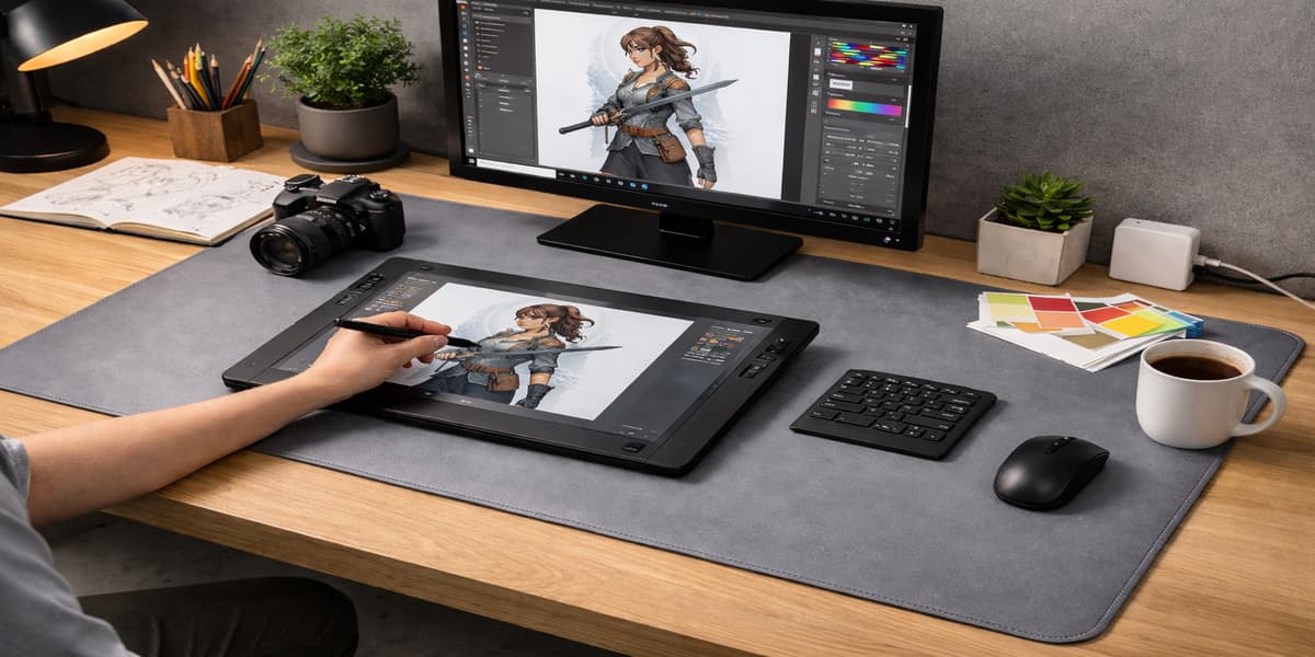 7 Best Desk Mat for Drawing Tablet and Graphic Design Work – LeStallion
