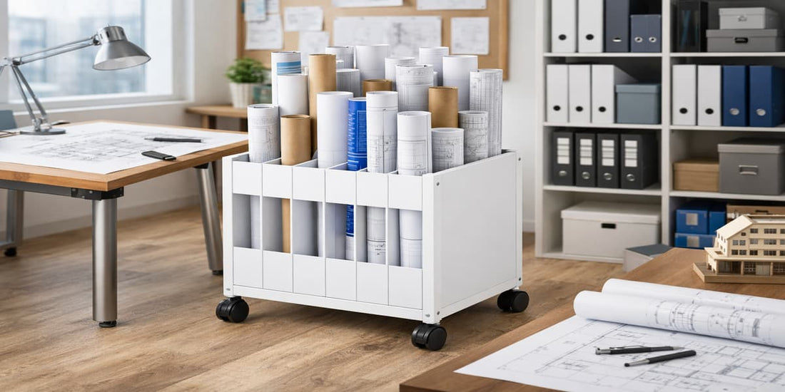 7 Best Desk Organizer for Architects with Blueprint Storage Tube