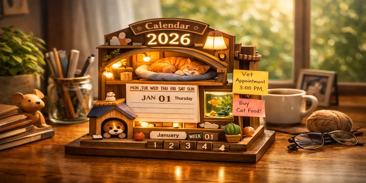 7 Best Desktop Calendar Holders with Memo Pad – LeStallion