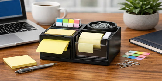7 Best Desktop Sticky Note Dispensers with Storage