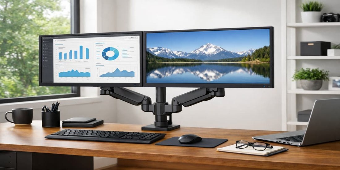 7 Best Dual Monitor Desk Mounts with Separate Arms