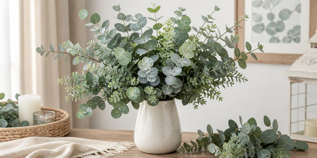 7 Best Faux Eucalyptus Stems for Office Vases