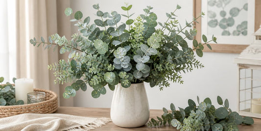 7 Best Faux Eucalyptus Stems for Office Vases