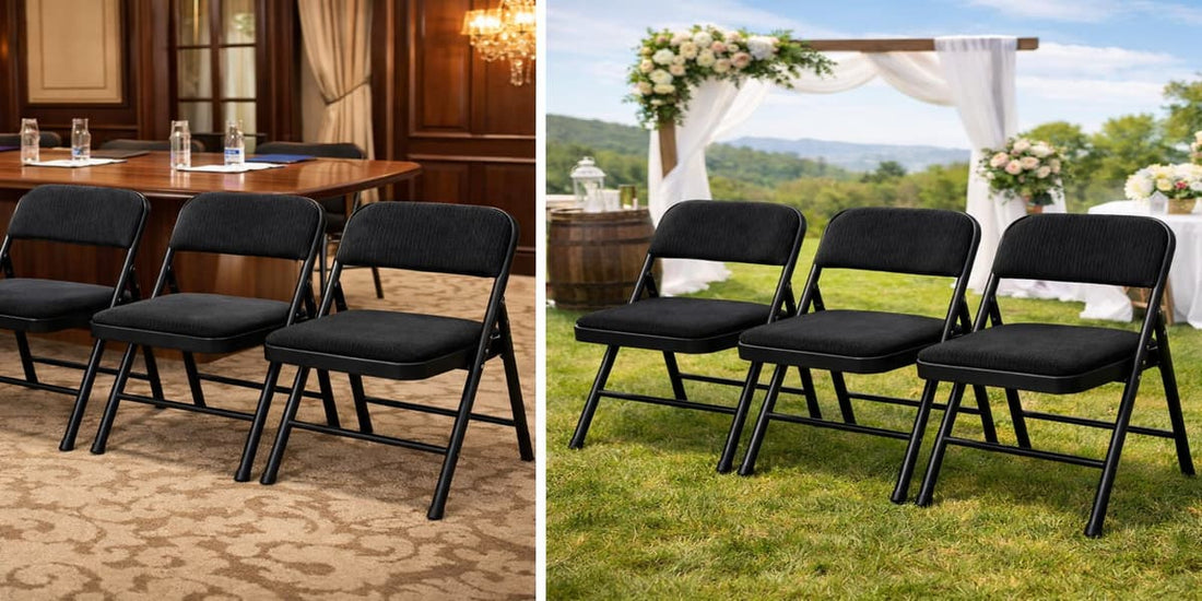 7 Best Folding Chairs with Padded Seats for Meetings