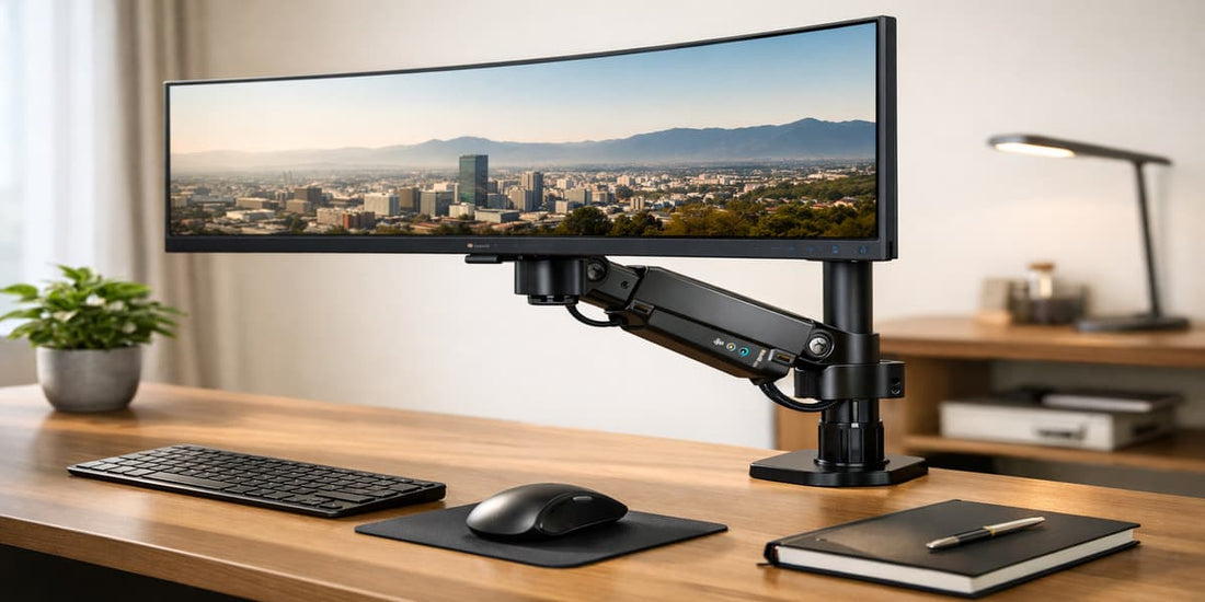 7 Best Gas Spring Monitor Arms with Cable Management