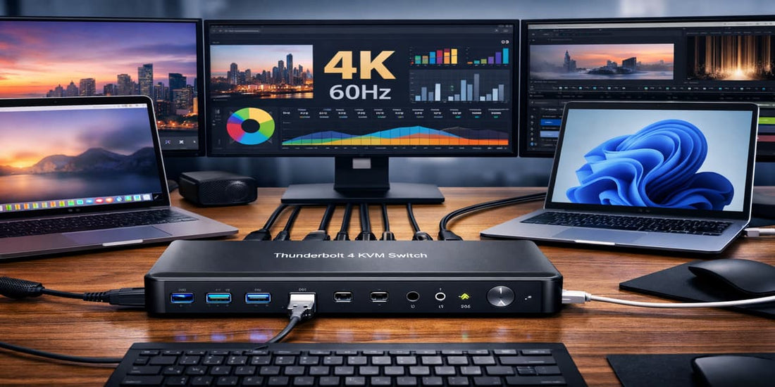 7 Best KVM Switch for Mac and PC Workstations