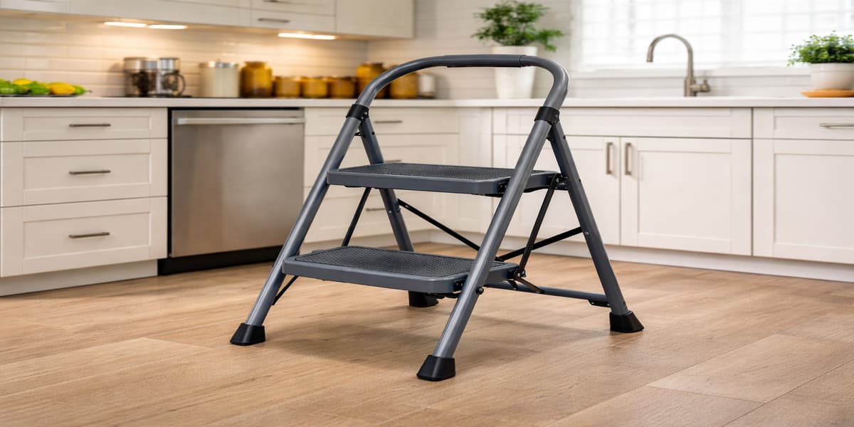 7 Best Kitchen Step Stools for Office Breakroom – LeStallion