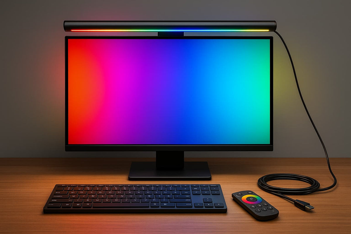 7 Best LED Light Bars for Monitor Backlighting – LeStallion