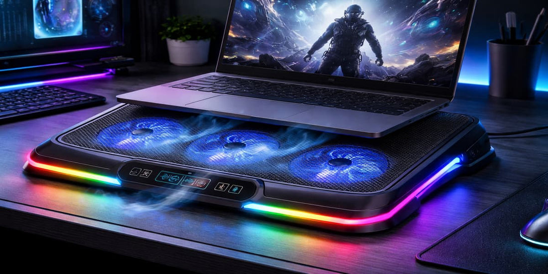 7 Best Laptop Cooling Stand with Four Fan System Quiet