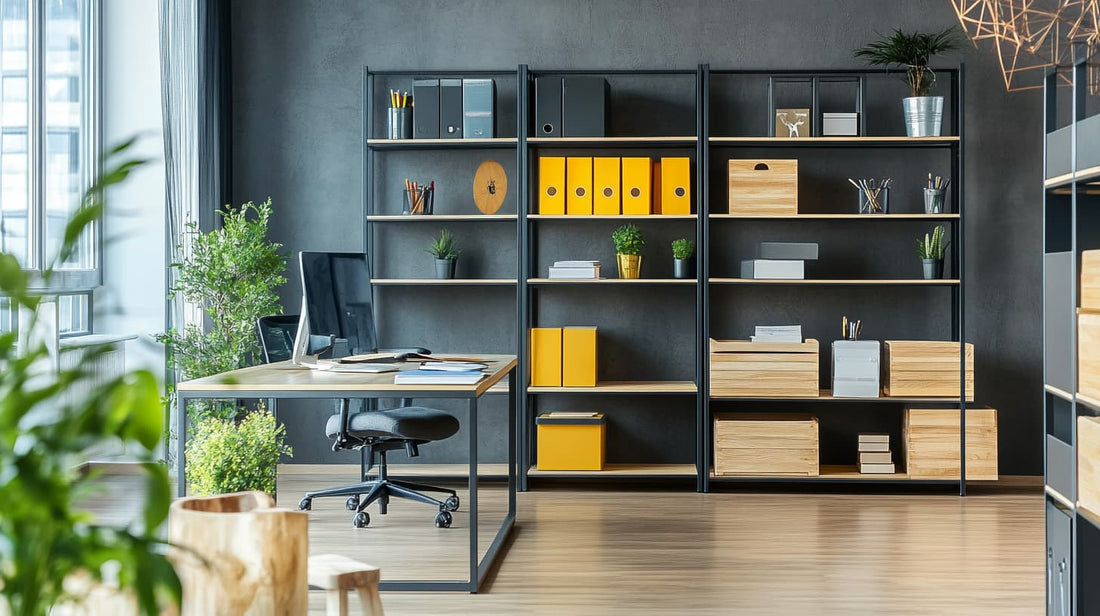 7 Best Metal Shelving Units for Office Organization