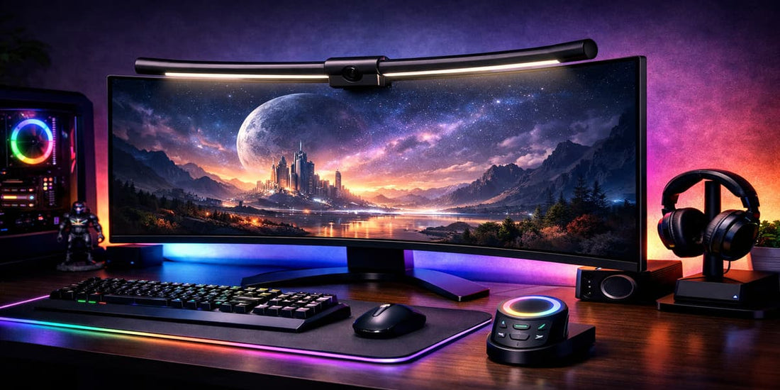 7 Best Monitor Light Bar with Temperature Adjustable Color Spectrum