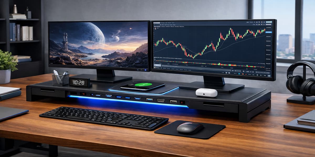 7 Best Monitor Riser with Side Storage for Office Supplies – LeStallion