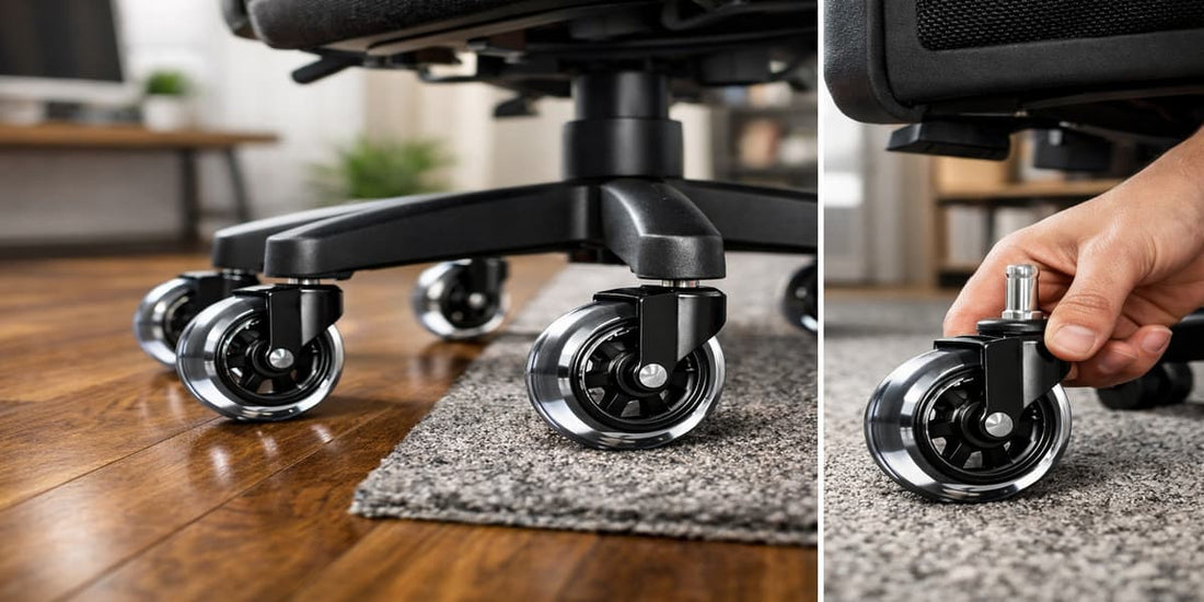 7 Best Office Chair Replacement Wheels for Carpet and Hardwood