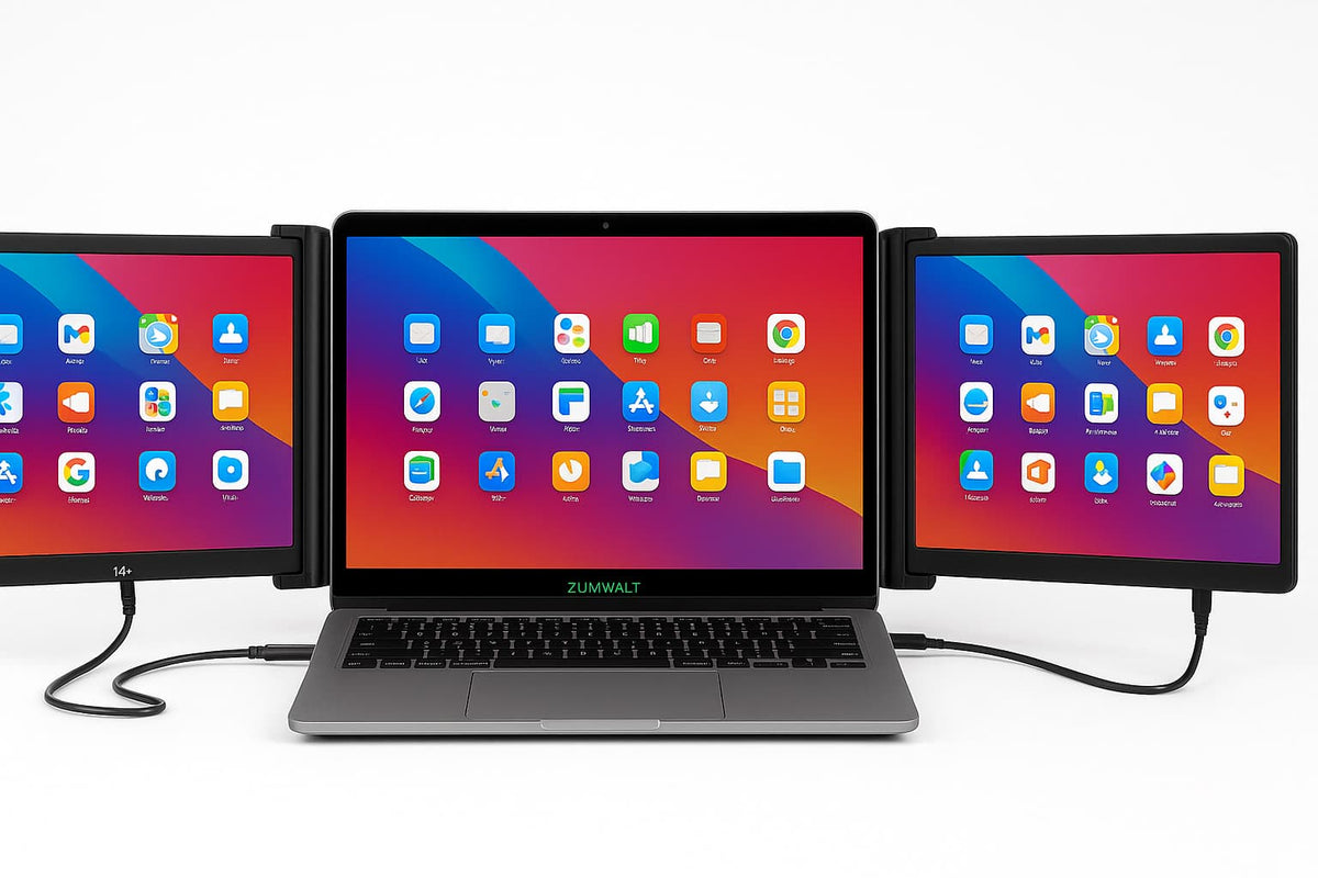 Portable Monitor Layout 7 Best Portable Monitors for Laptops and Travel Setups – LeStallion