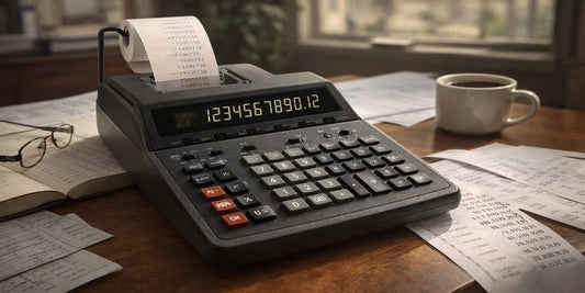 8130X Pro Printing Calculator with Paper Roll Output