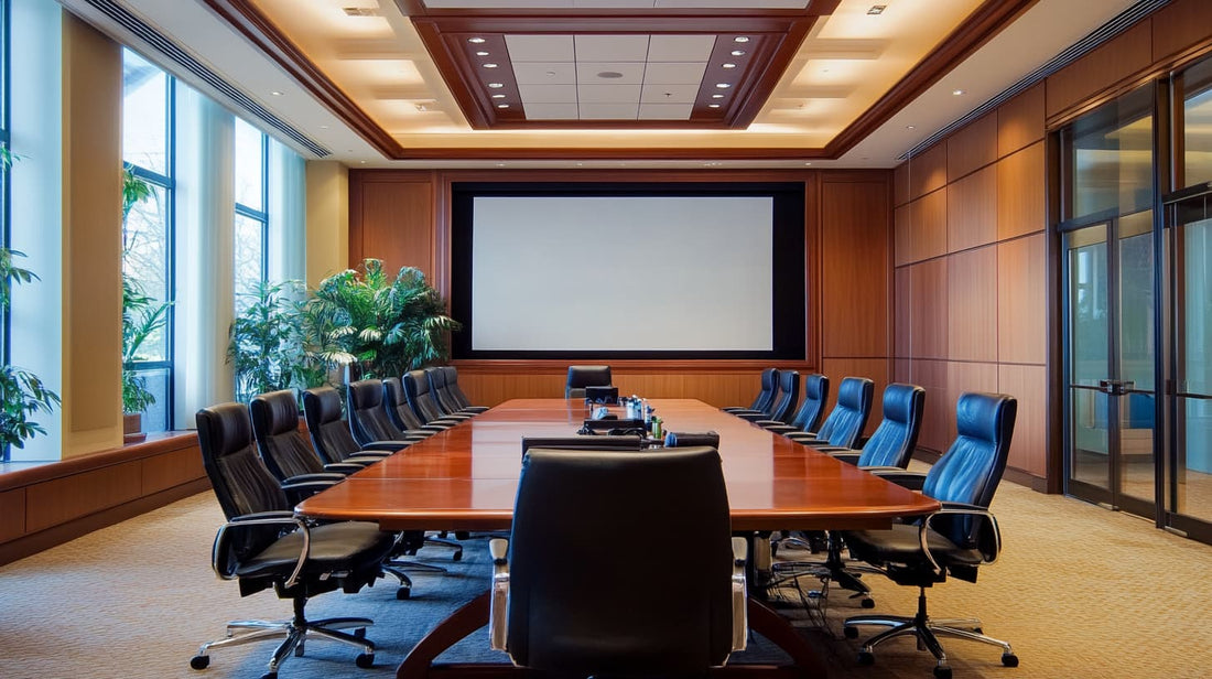 7 Best Projection Screens for Conference Rooms