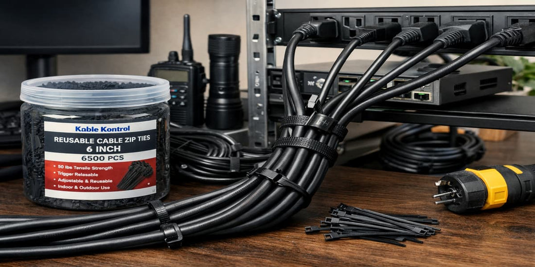 7 Best Reusable Cable Ties for Office Cable Management