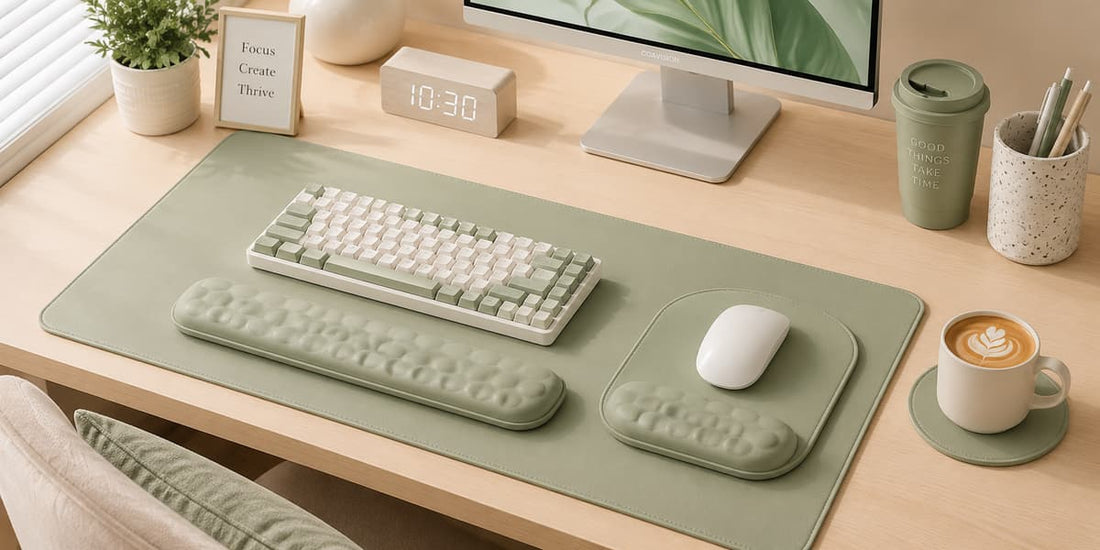 7 Best Sage Green Desk Pads for Calming Workspaces