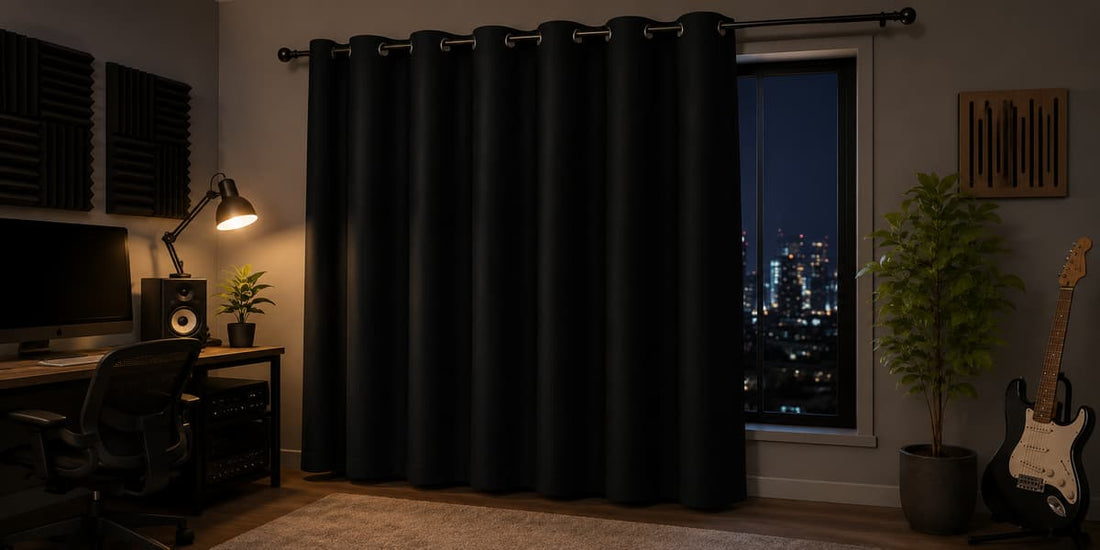 7 Best Sound-Dampening Curtains for Home Office Windows