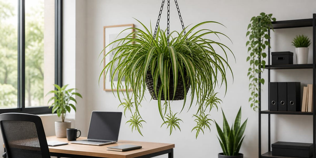 7 Best Spider Plants for Office Hanging Display
