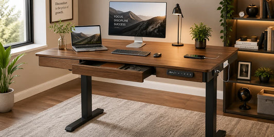 7 Best Standing Desk with Drawers and Cable Management